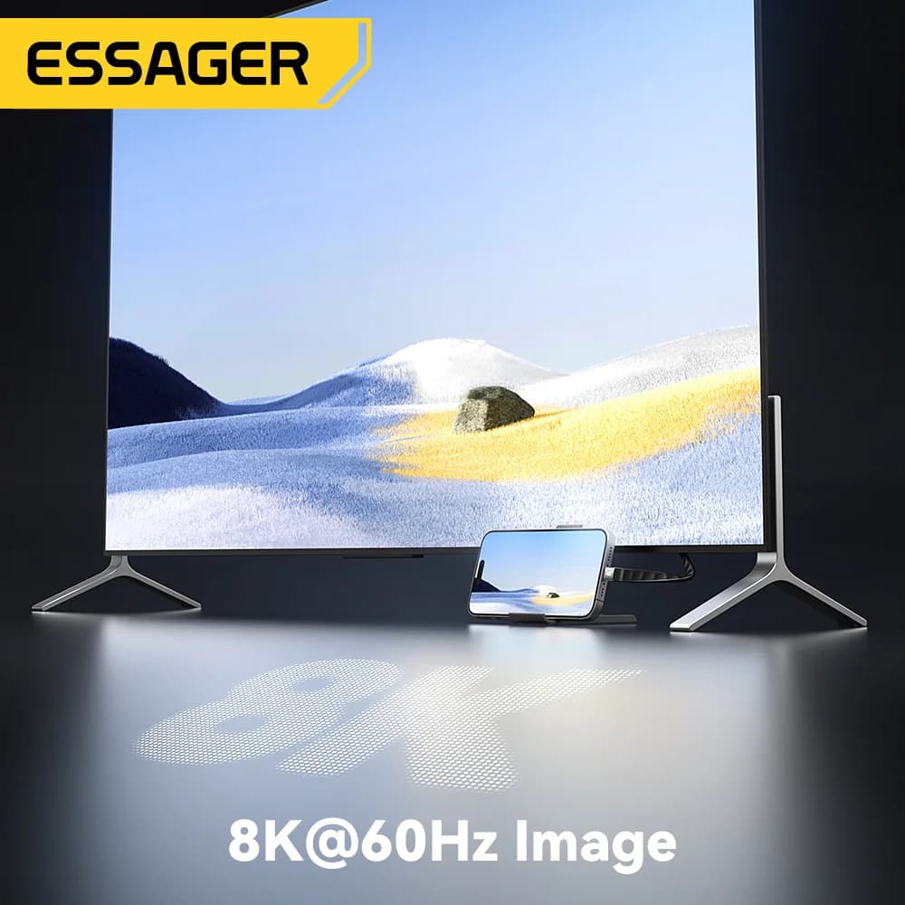 USB 4.0 Type-C kábel 40Gbps adatátvitellel és 8K videóval