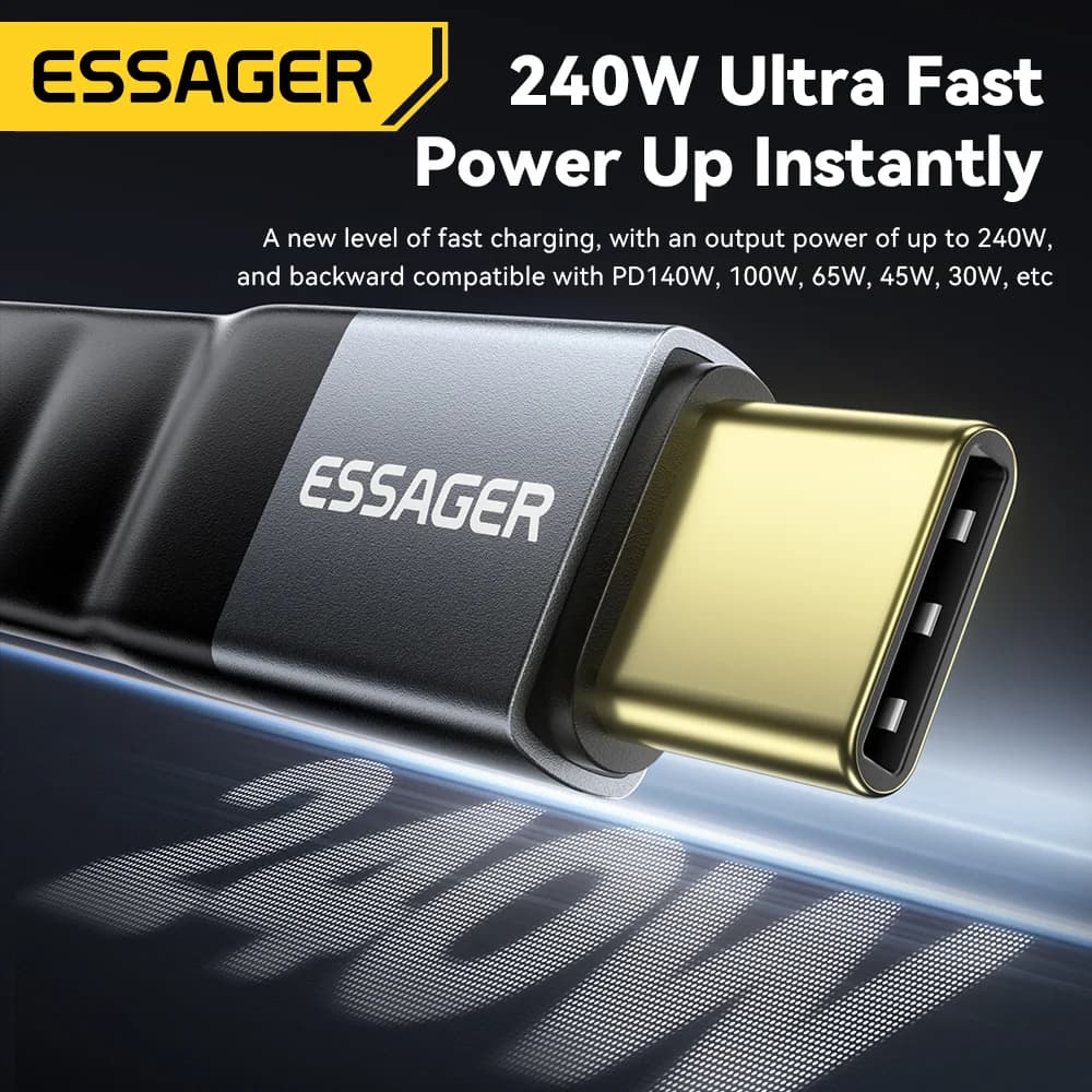 USB 4.0 Type-C kábel 40Gbps adatátvitellel és 8K videóval