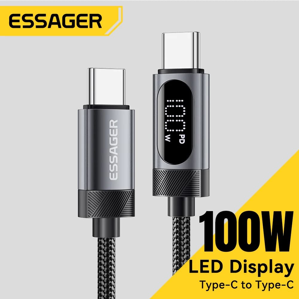100W USB-C - USB-C Gyors töltőkábel