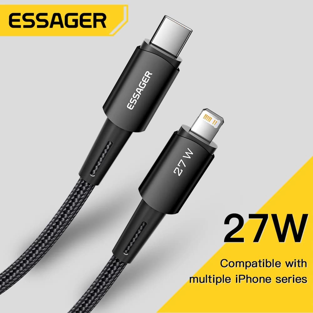 27W USB-C Lightning gyors töltőkábel