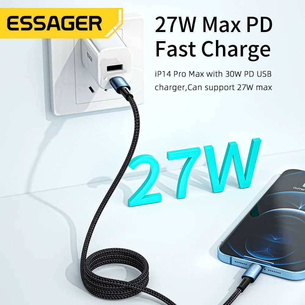20W USB-C - Lightning gyors töltőkábel