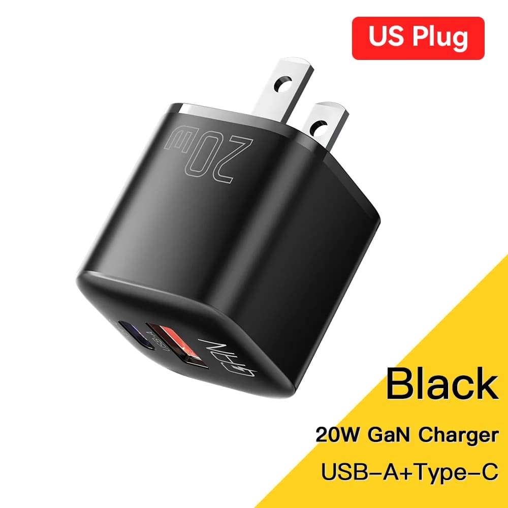 20W GaN USB-C PD gyorstöltő