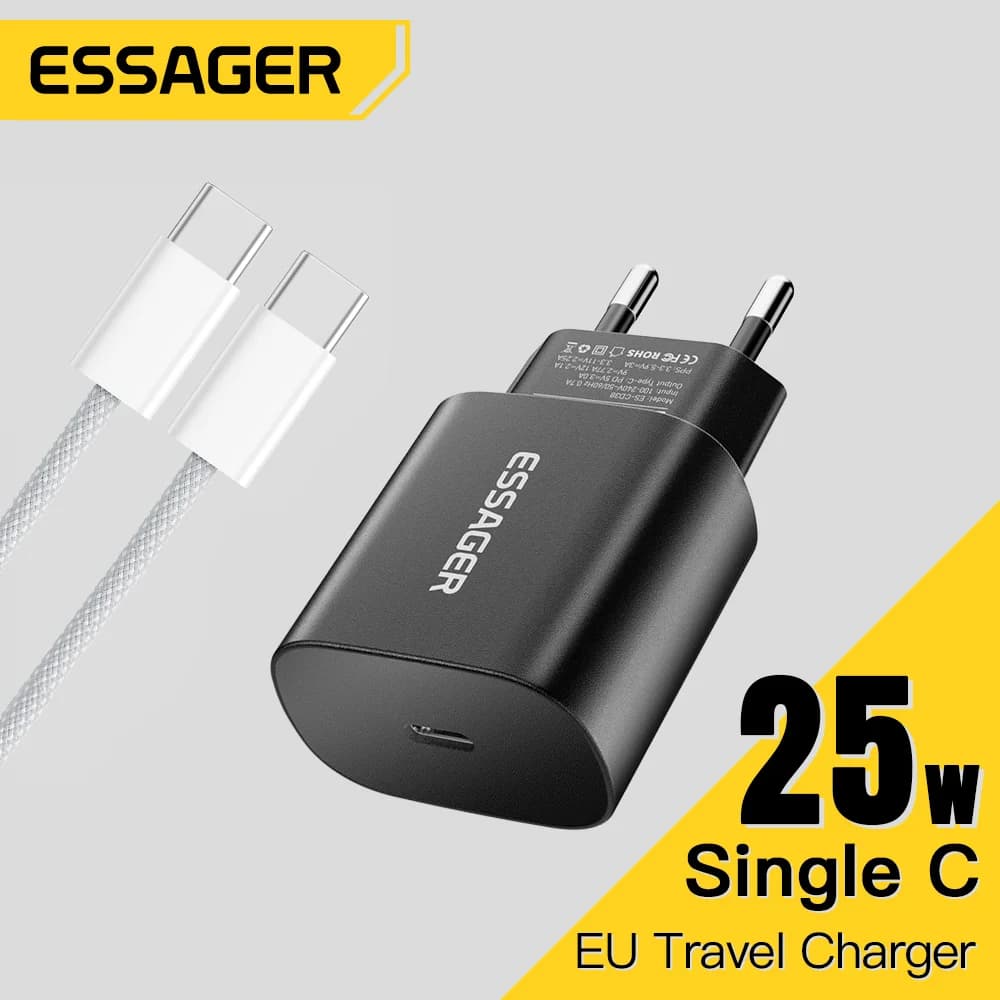 25W USB-C PD Gyors Töltő